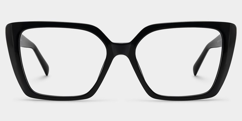 Emery Black Square Glasses