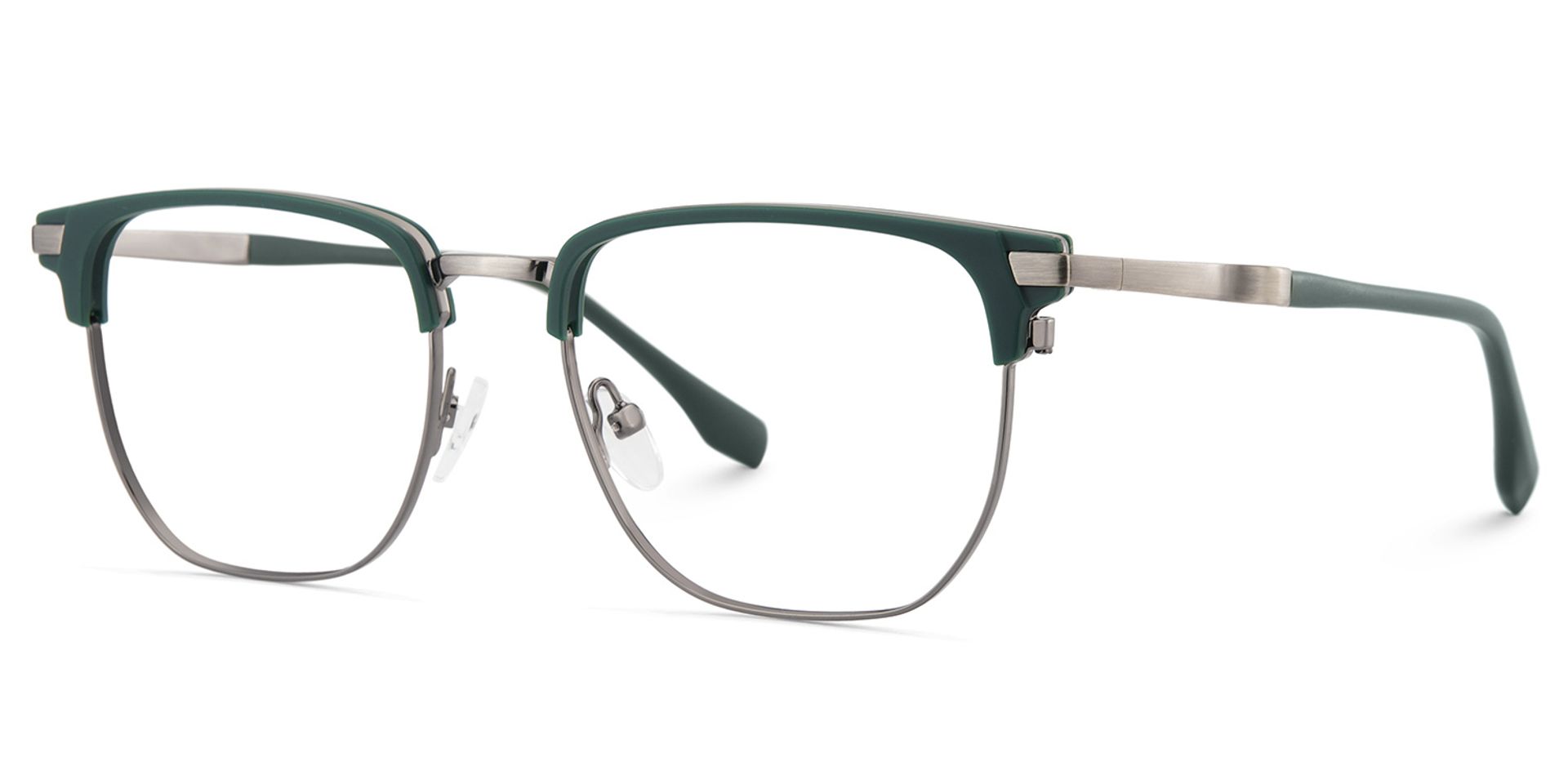 Zaira Browline Dark-Green Glasses | ZEELOOL UK2
