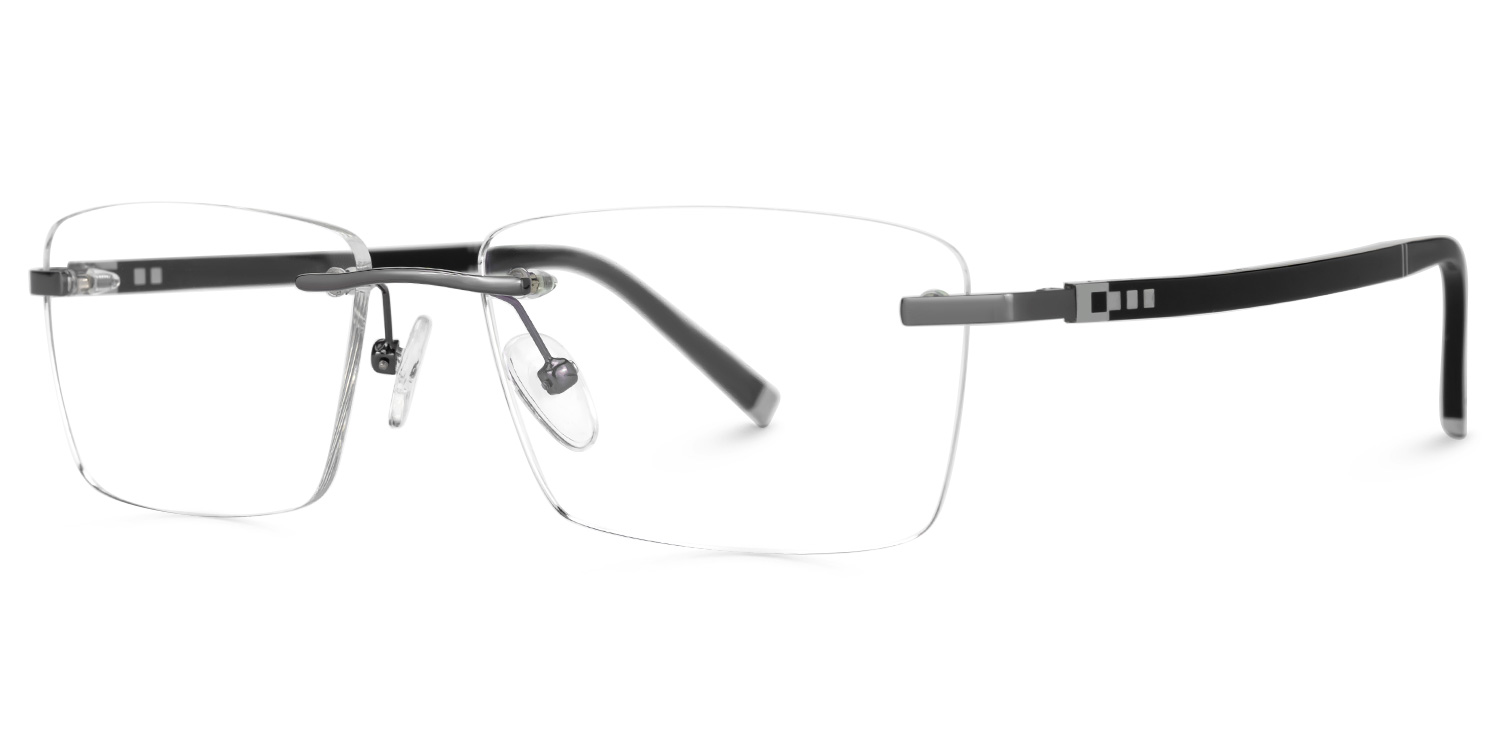 Kosar Square Silver Glasses1