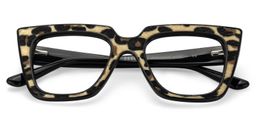 Gipson Cateye Leopard Glasses1