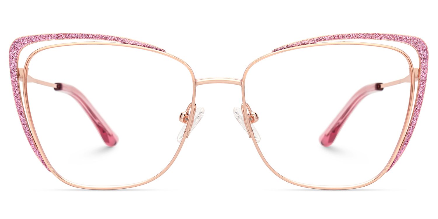 Pink Sparkly Glasses Frames -Lorenzen on Sale0
