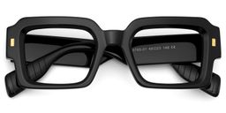 Bobbee Square Black Glasses3