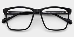 Burgos Square Black Glasses1
