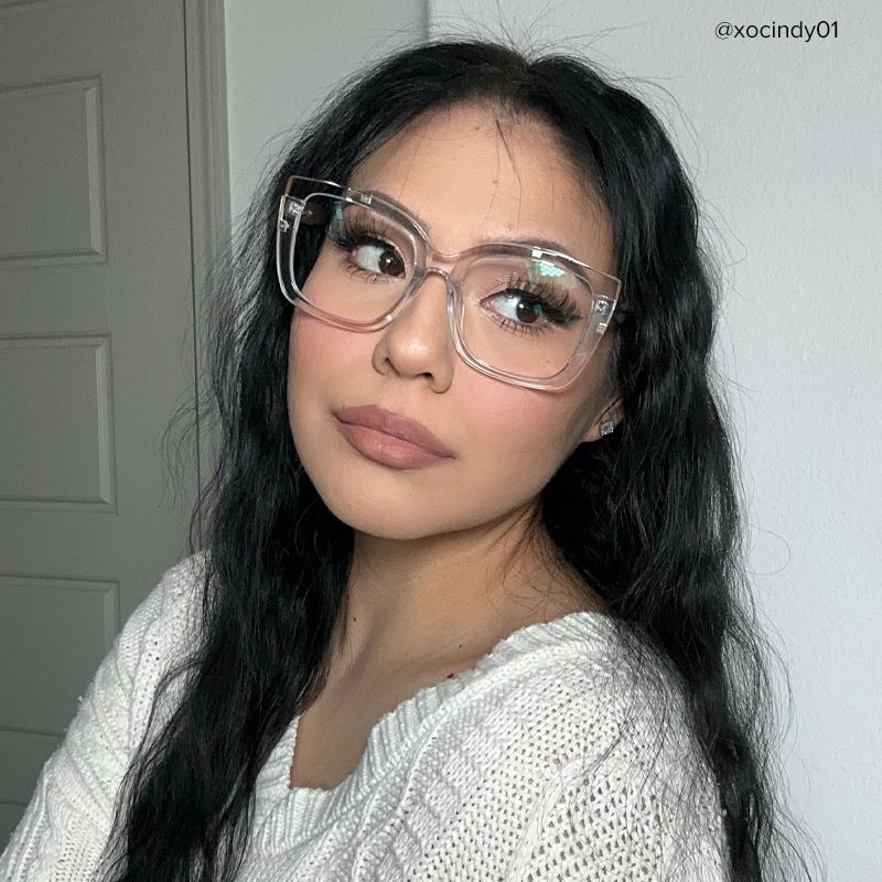 Dortch Square Clear Glasses | ZEELOOL UK4