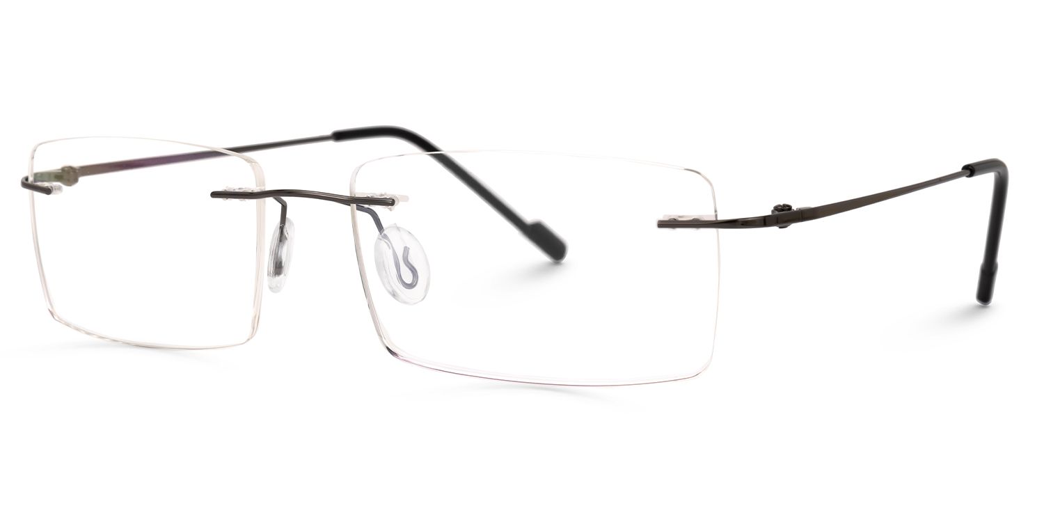 Rogers Rectangle Glasses  | ZEELOOL UK1