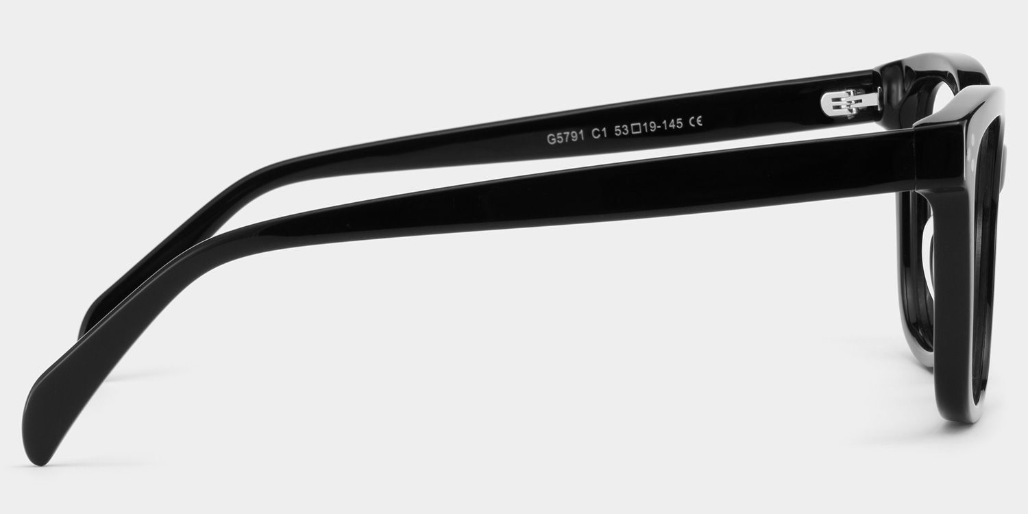 Scarlett Black Frame Glasses with Square Frame Online | ZEELOOL UK3