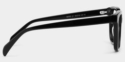 Scarlett Square Black Glasses3