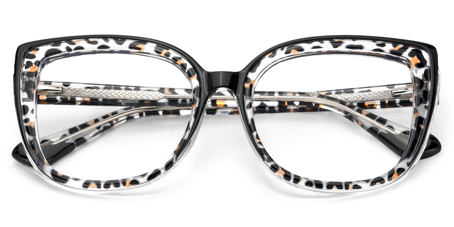 Fenn Cateye Black Tortoise Glasses1