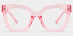 Malcolm Square Pink Glasses0