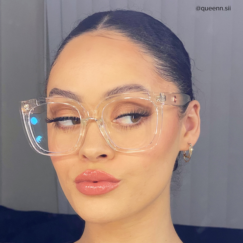 Ebony Square Crystal Glasses10