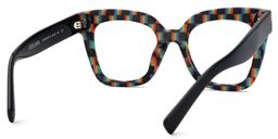 Malcolm Square Checkered Glasses4