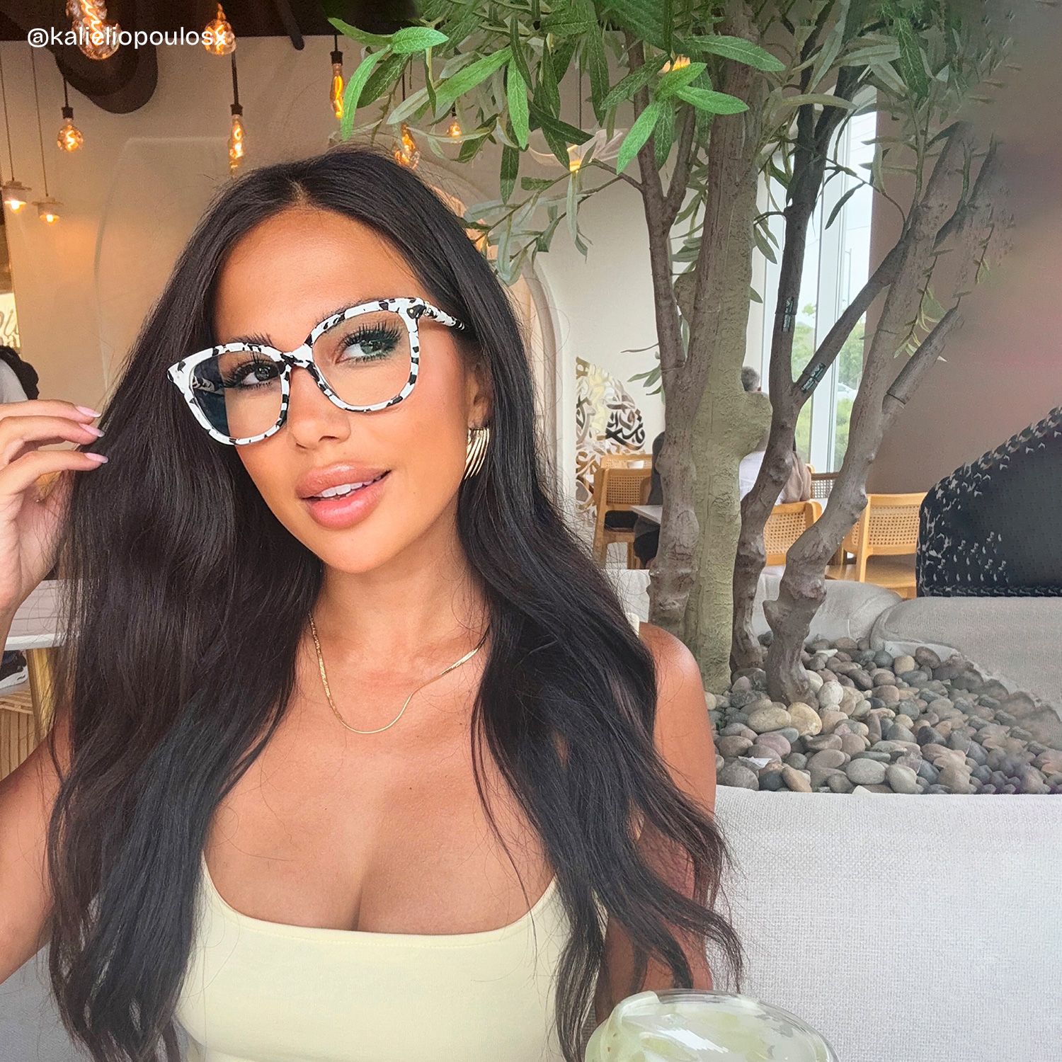 Square Cow Eyeglasses- Miles Acetate Frame Glasses6