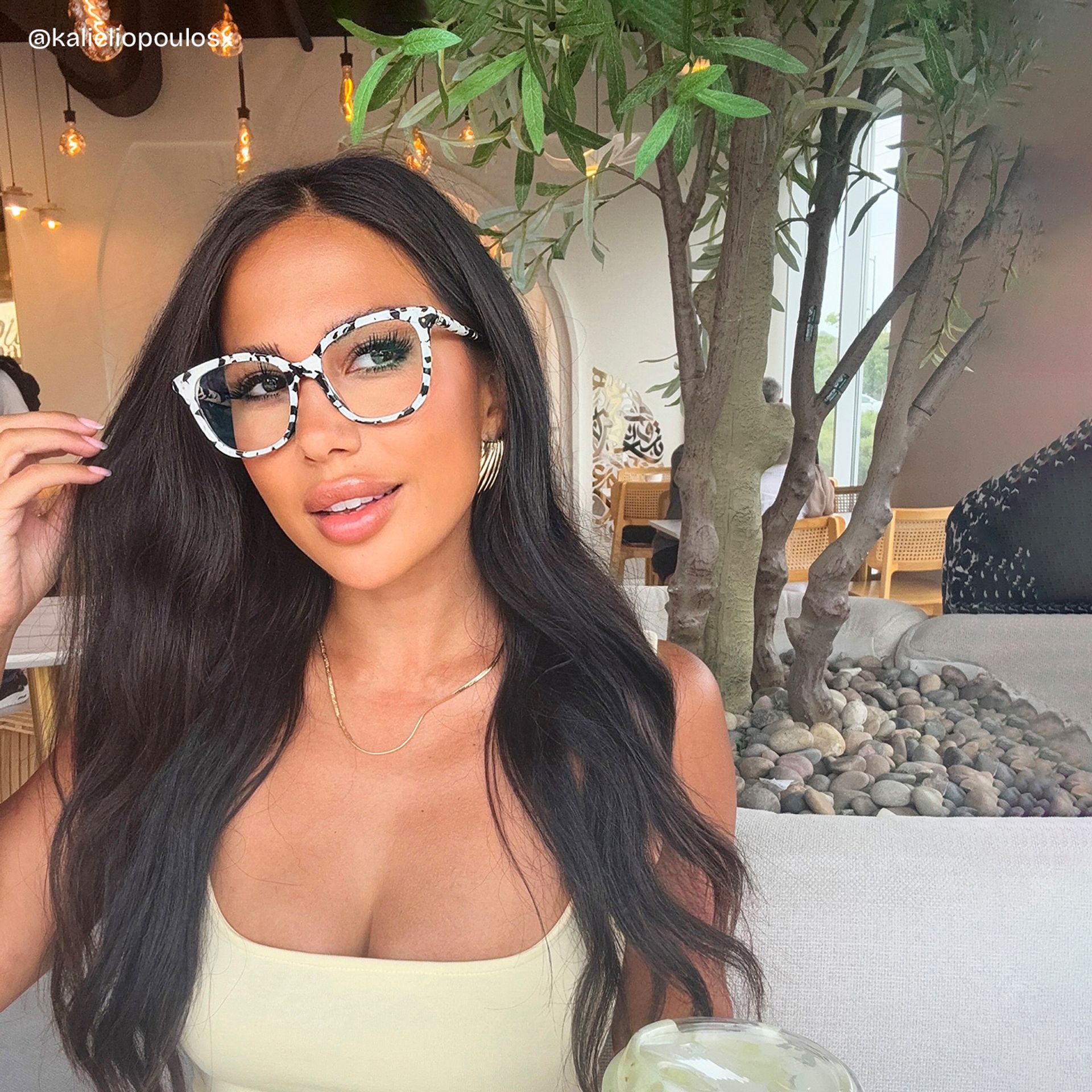 Square Cow Eyeglasses- Miles Acetate Frame Glasses6