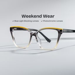 Sienna Butterfly Grey Glassess0