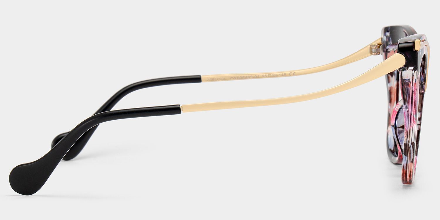 Winston Butterfly Floral Frame Eyeglasses | Zeelool3