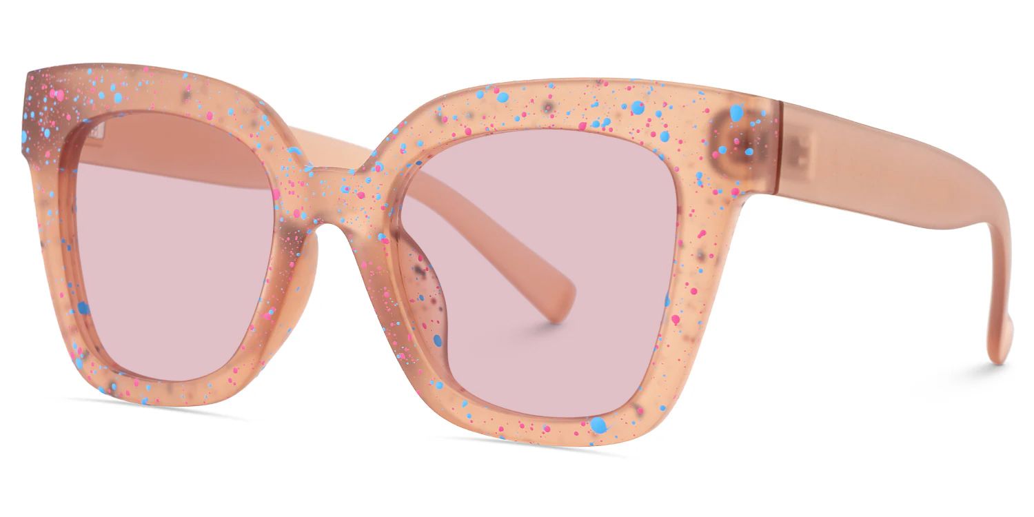 Malcolm Large Square Nerdy Glasses with Matte Brown2