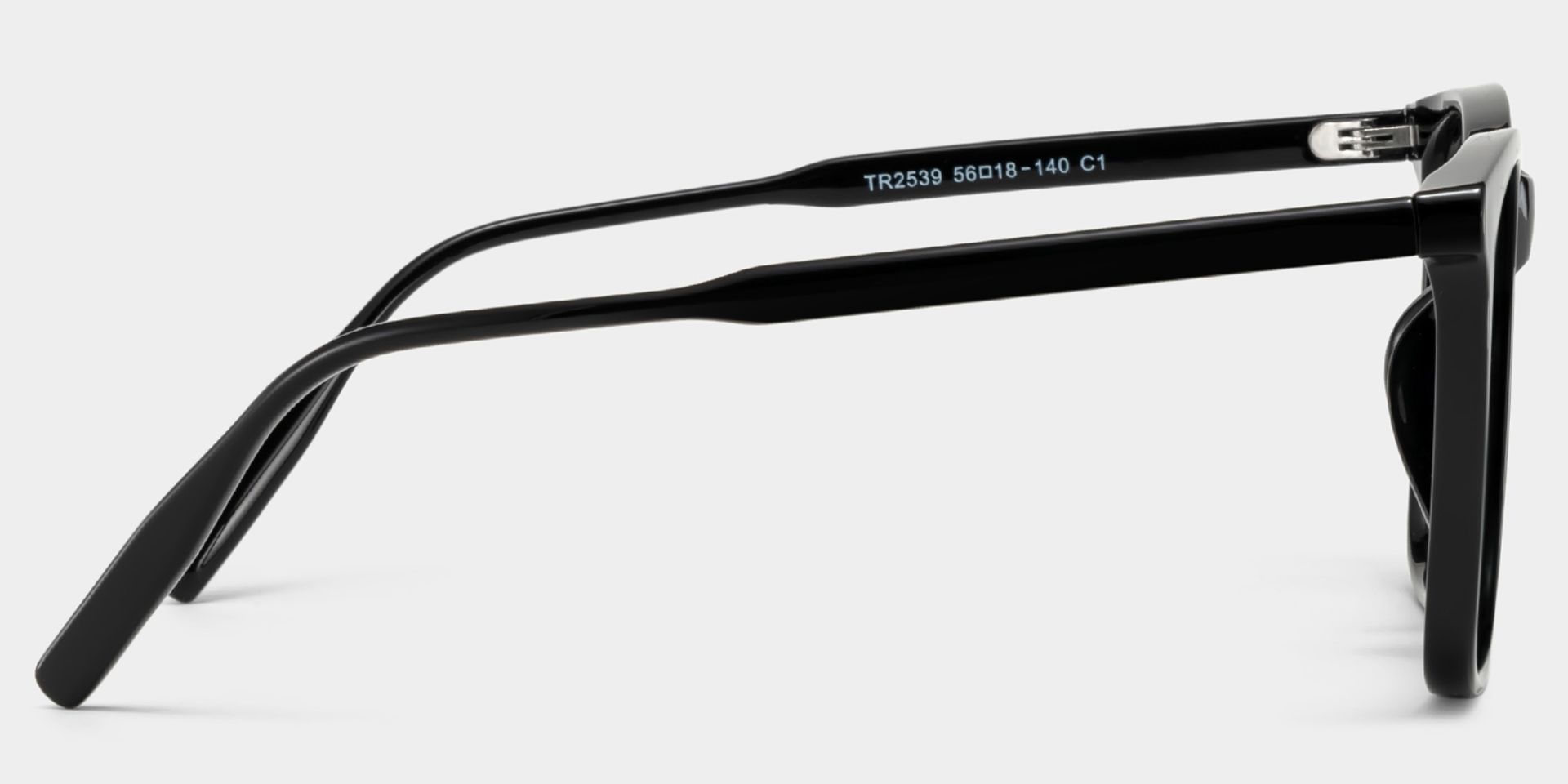 Malika Black Frame Polarized Sunglasses with square Style Online | ZEELOOL UK4