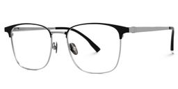 Boykai Browline Silver Glasses1