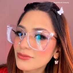 Isaebella Butterfly Clear Glasses10