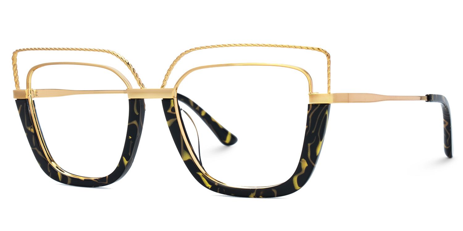 Dark Havana Eyeglasses Ornella Cateye Frame & Prescription Glasses1