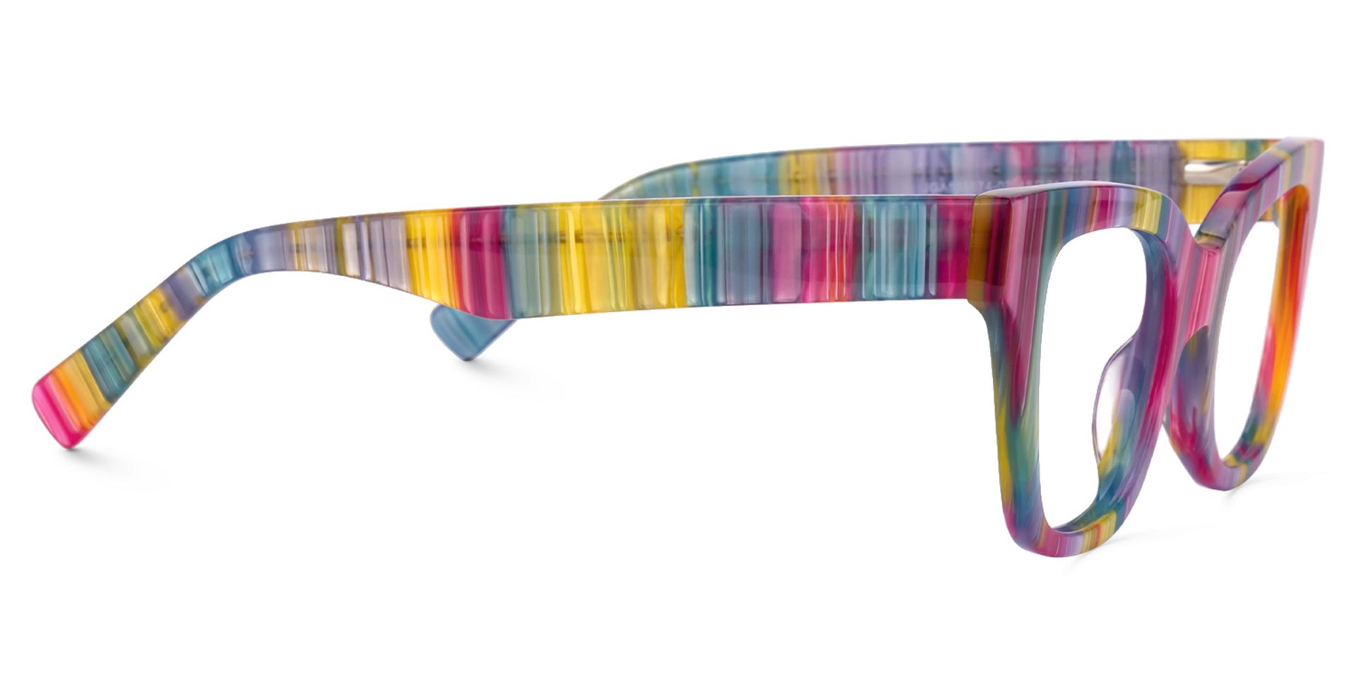 Nereyda Candy Color Eyeglasses Skittles | ZEELOOL UK2