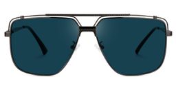 Arellano Aviator Gray Sunglasses0