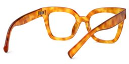 Malcolm Square Orange Glasses3
