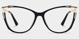 Yomary Black Cat eye Glasses2