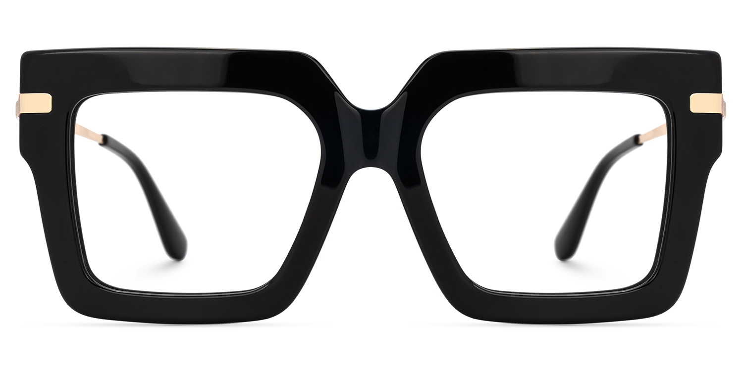 Square Radic Black Frames Designer Glasses0