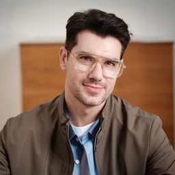 Gifford Aviator Clear Glasses7