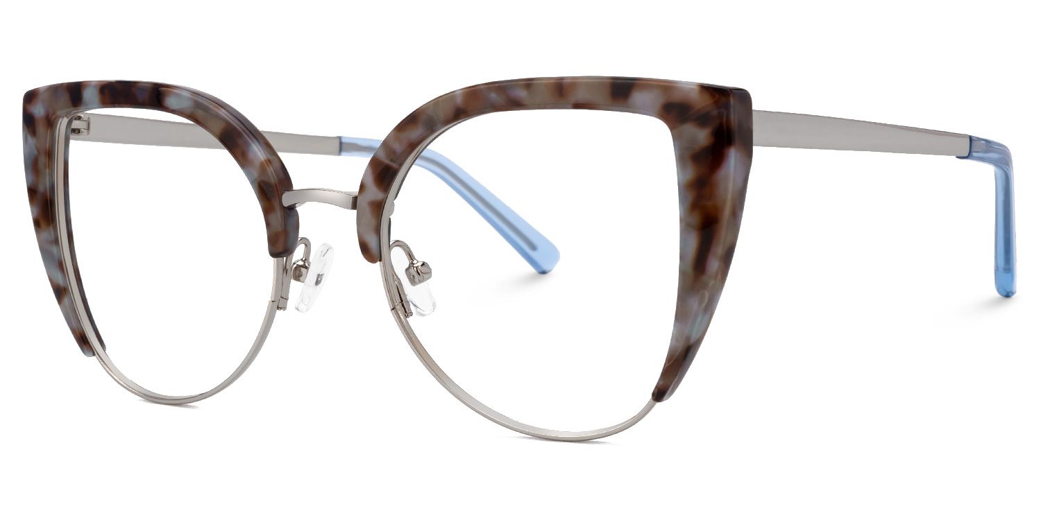 Brewer Cat Eye Tortoise Glasses | ZEELOOL UK1