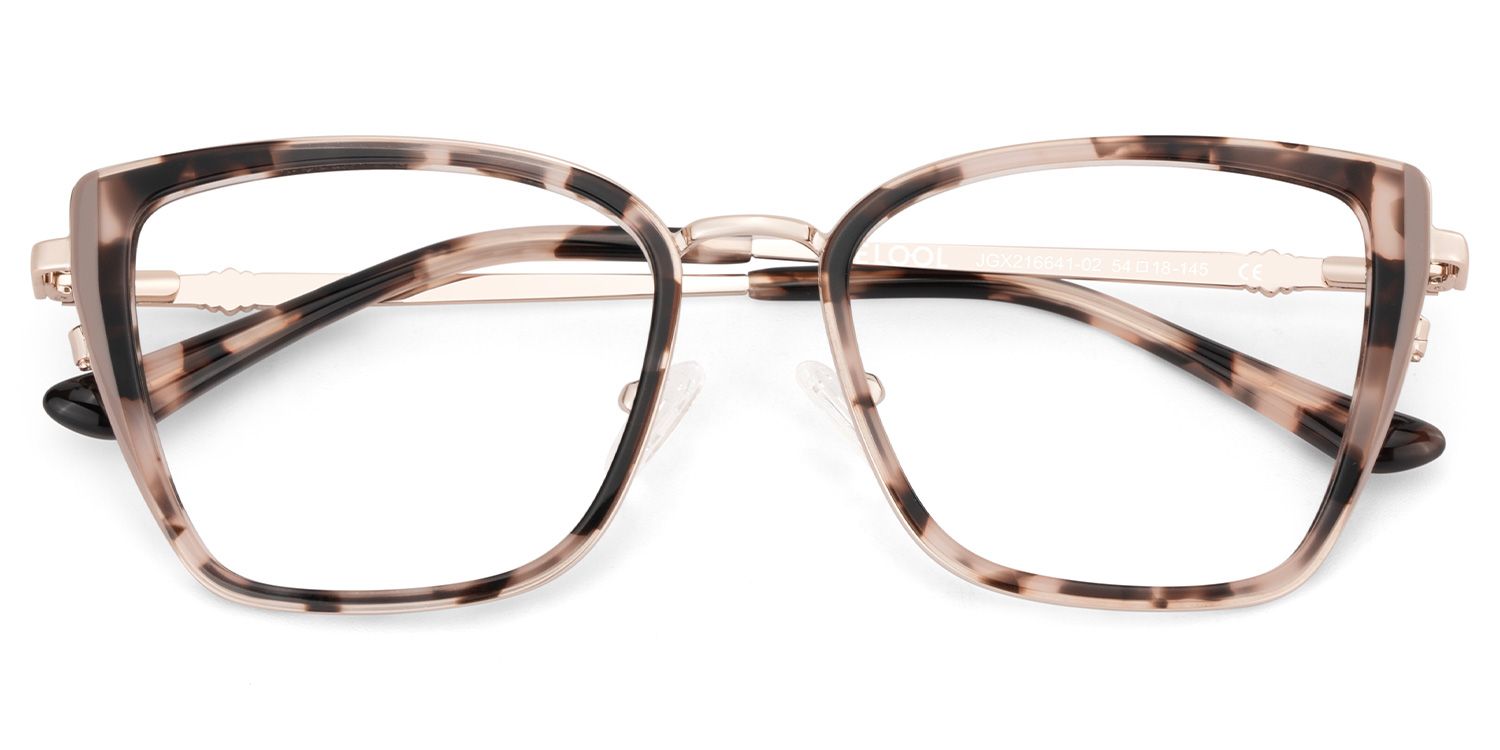 Juniper Eyeglasses in Square Tortoise Frame | ZEELOOL UK3