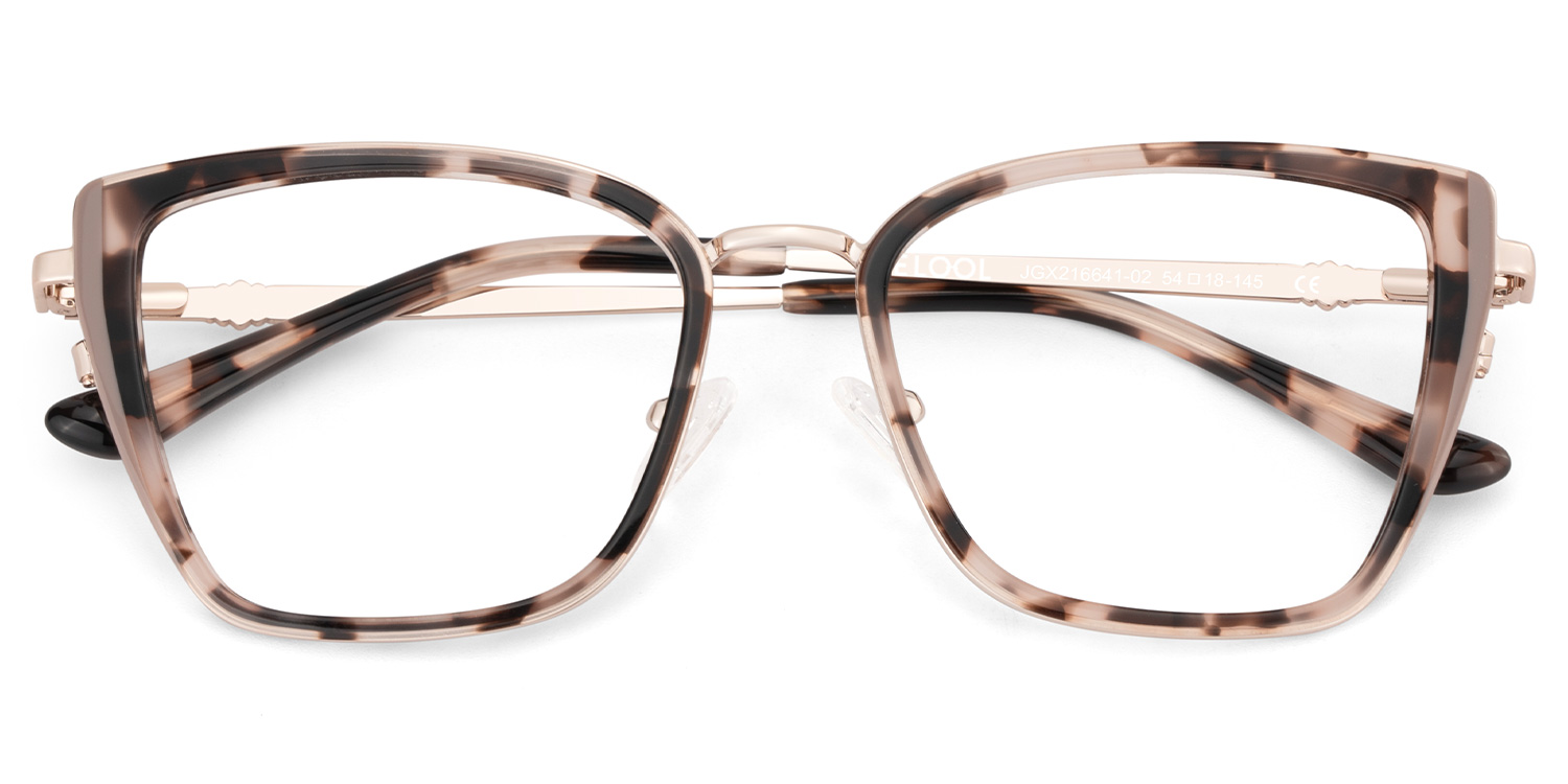 Juniper Eyeglasses in Square Tortoise Frame | ZEELOOL UK2
