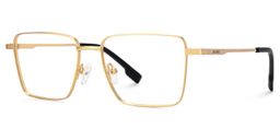 Shareef Square Gold Glasses2