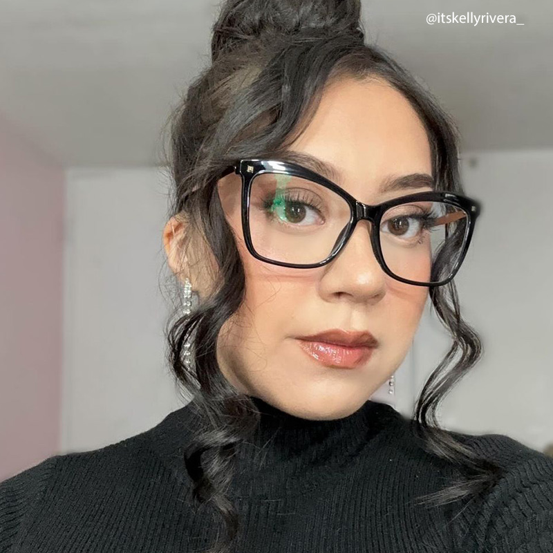 Isaebella Butterfly Black Glasses10