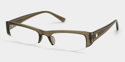 Trevor Clear Brown Rectangle Glasses2
