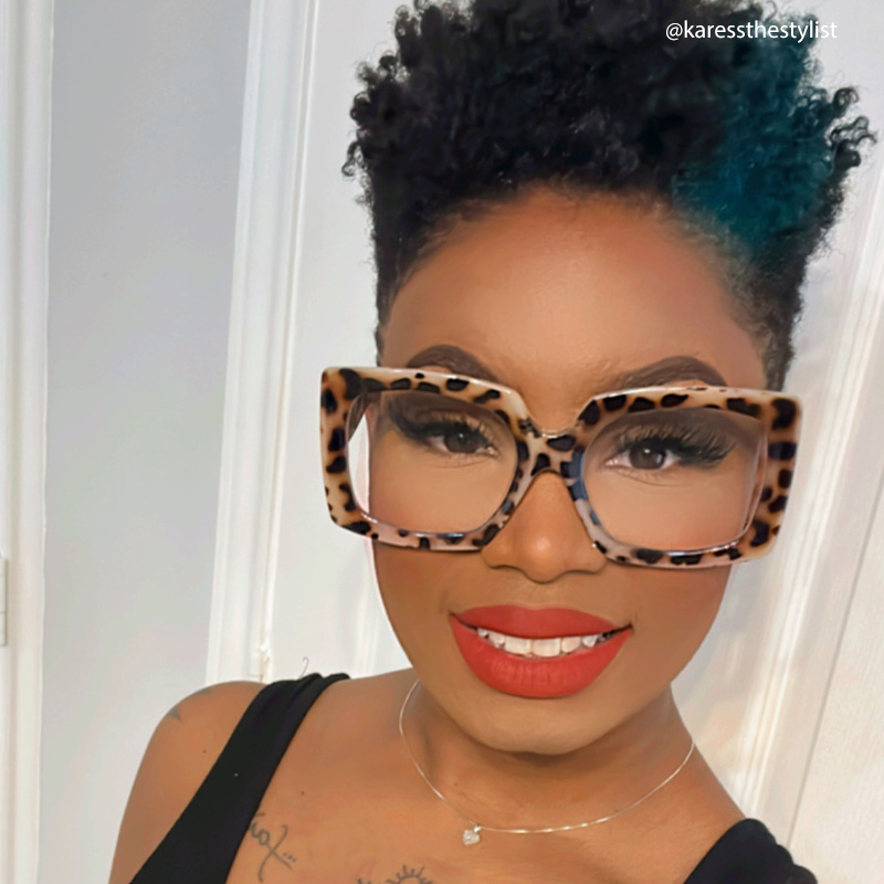 Yael Square Light-Tortoise Glasses | ZEELOOL UK4