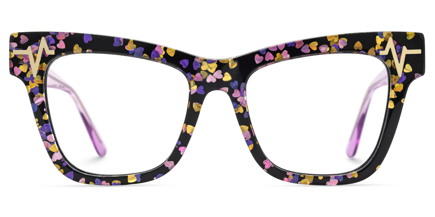 Cara Butterfly Black Eyewear Frames for Women | ZEELOOL UK0