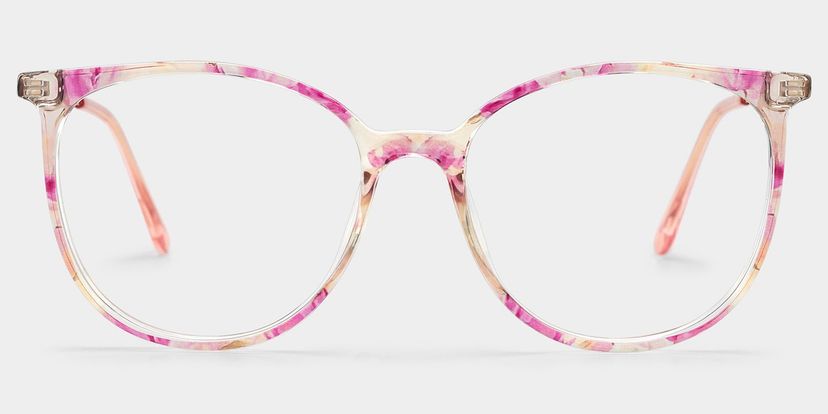 Chanty Pink Round Glasses