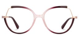 Zakaria Geometric Two-Tone Glasses0