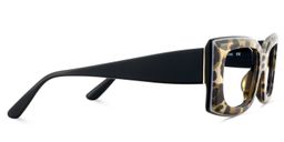 Orduno Rectangle Brown Leopard Glasses4