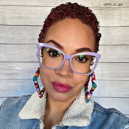 Isaebella Butterfly Purple Glasses5