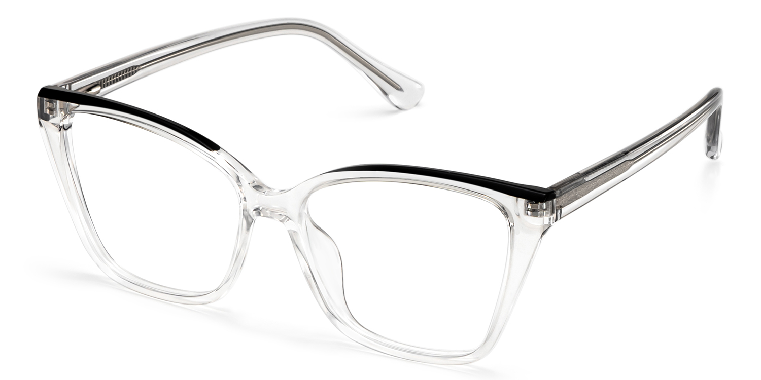 Sienna Crystal Butterfly Prescription Glasses | ZEELOOL UK2