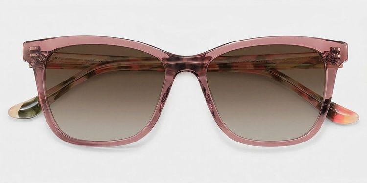 Faith Pink Rectangle Glasses
