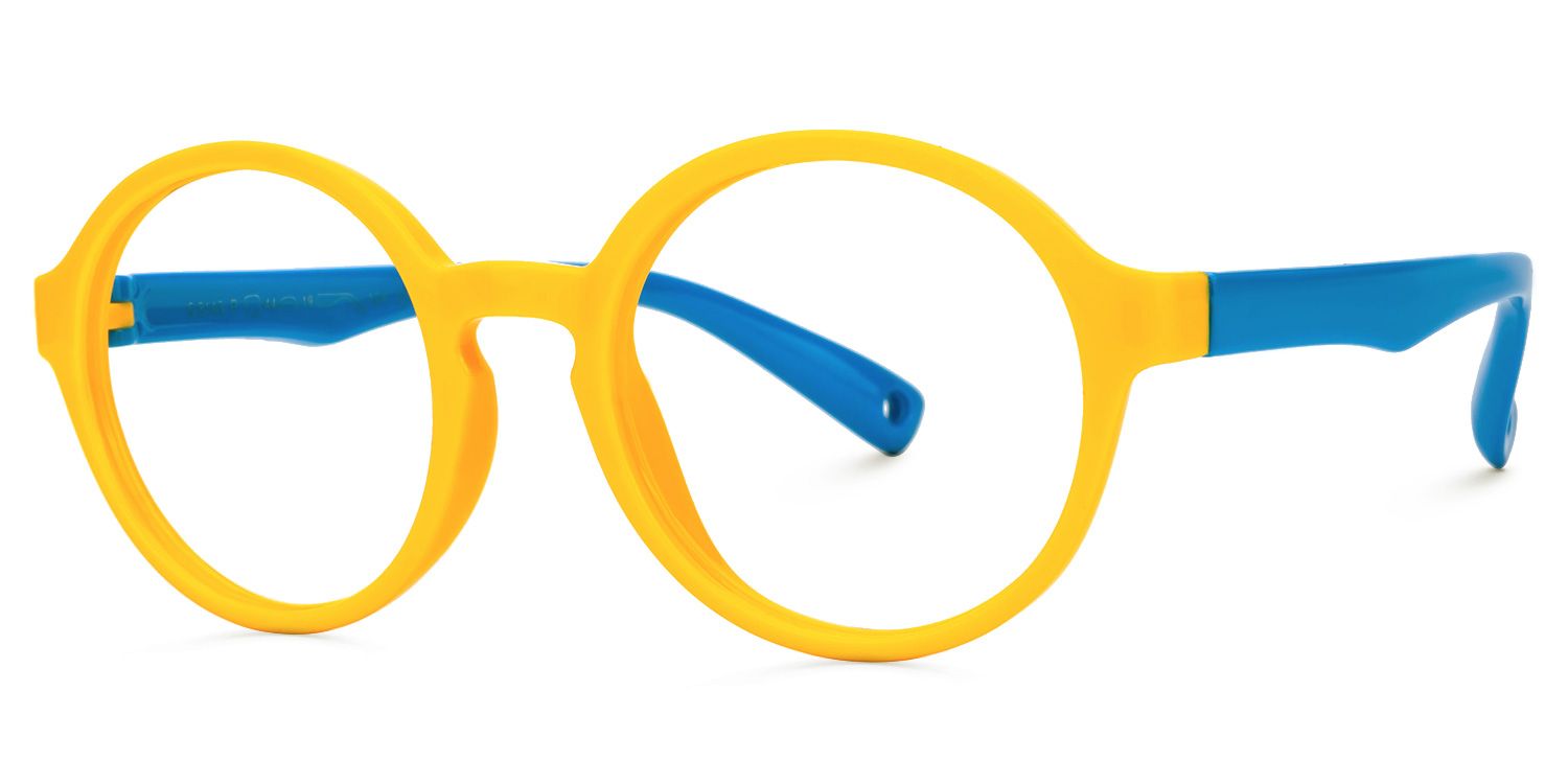 Kids Round Georgette Glasses with Cute Style -Zeelool1