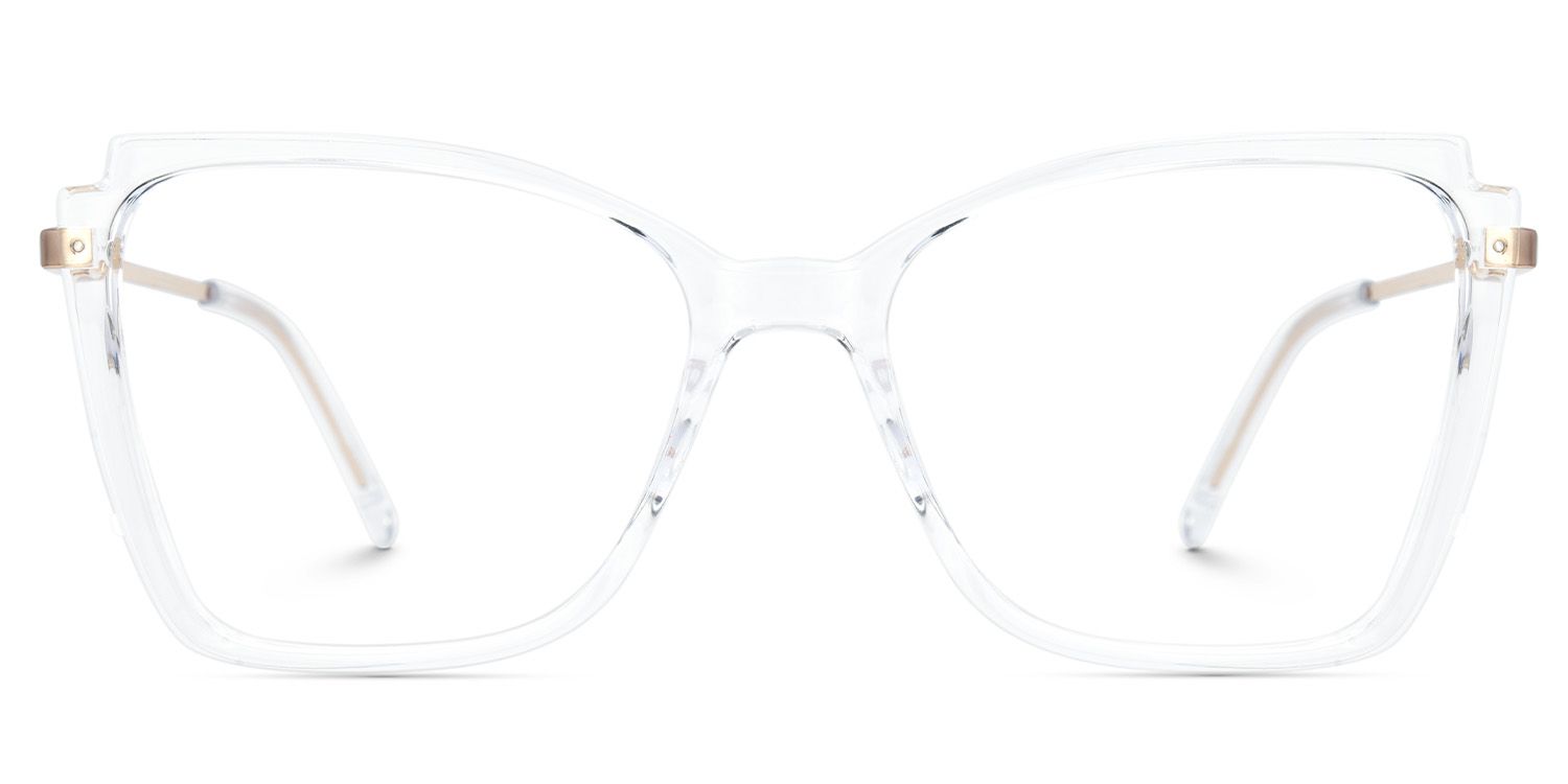 Kristen Cateye Clear Eyeglasses with TR90 Frame0
