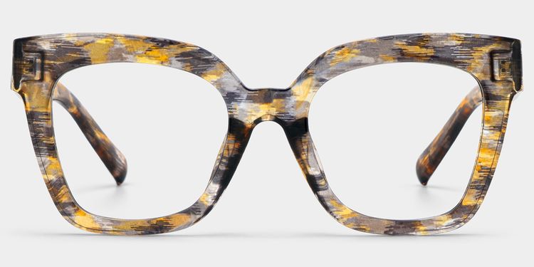 Malcolm Square Brown Glasses