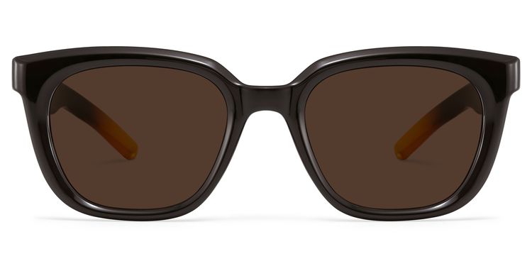 Lyric Black Rectangle Sunglasses