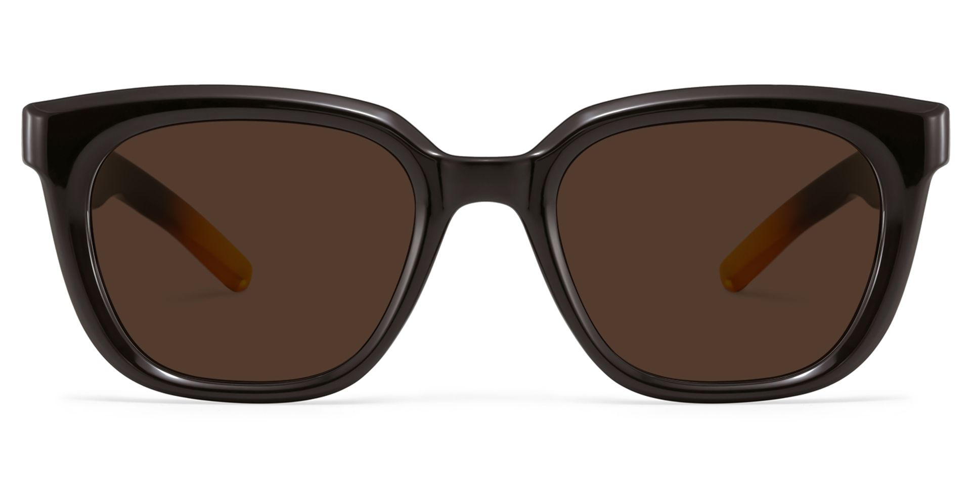 Lyric black Frame Polarized Sunglasses with rectangle Style Online | ZEELOOL UK0