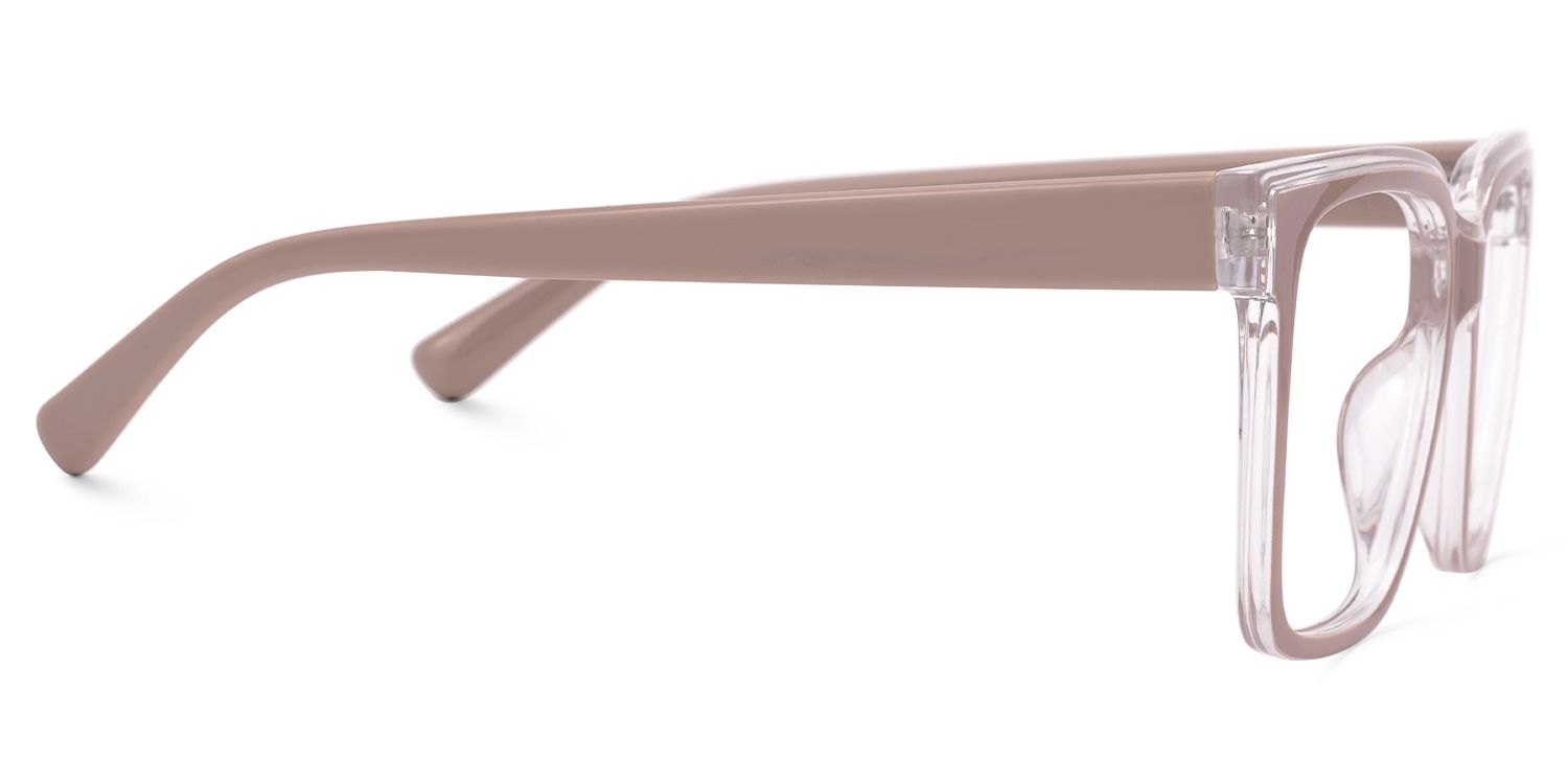 Square Renea Pink Glasses deals -Zeelool Glasses2